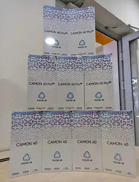 BARU!! CAMON 40 PRO 5G RAM 16/256 LAYAR LENGKUNG SPEK GAMING GARANSI R
