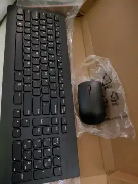 Mouse & keyboard wireless set lenovo - original lenovo