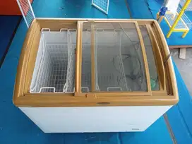 Freezer Box Sliding Glass AUCMA 260L