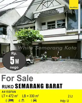 DIJUAL RUKO DI SEMARANG BARAT A4155