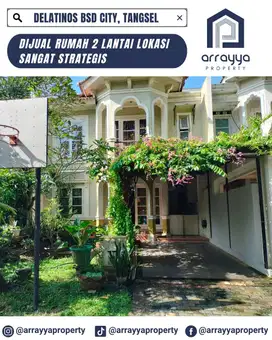 DIJUAL RUMAH 2 LANTAI CLUSTER DELATINOS BSD CITY 'ENB219