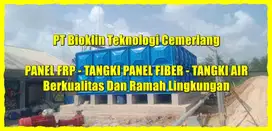 Tangki Panel ,  Tangki Air Fiberglass ,  Roof Tank , Tangki Air Kotak