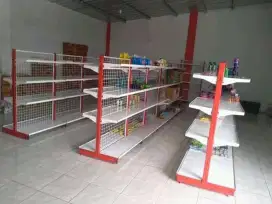 Rak gudang besi multifungsi
