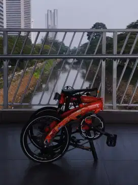 SEPEDA LIPAT CAMP•SNOKE EDISI JAKARTA 16inch•ORANGE