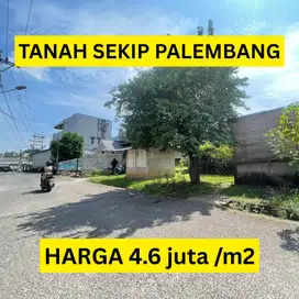Dijual Tanah Strategis di Sekip, Kota Palembang – SHM, Siap Bangun