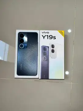VIVO Y19s 4/64 Black NEGO  JUAL CEPAT PEMAKAIAN CEWEK FULLSET MULUS