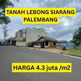 Dijual tanah kavling pinggir jalan di kawasan Lebong Siarang, Kota Pal