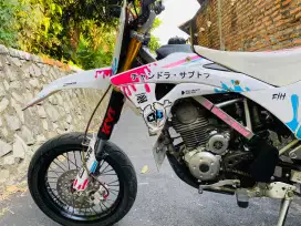 Kawasaki KLX BF 150cc modif supermoto Tahun 2021