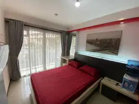 Sewa bulanan  apartemen gateway pasteur tipe studio furnish view kota