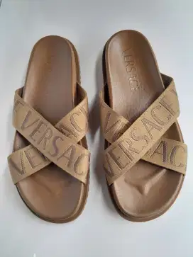 Sepatu Versace Brown mens Original