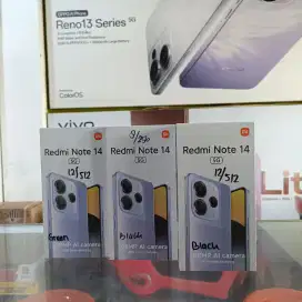 Redmi Note 14 5G (12/512) Baru Resmi Xiaomi³