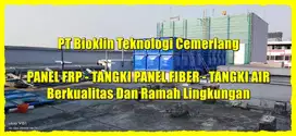 Tangki Panel ,  Tangki Air Fiberglass ,  Roof Tank , Tangki Air Kotak
