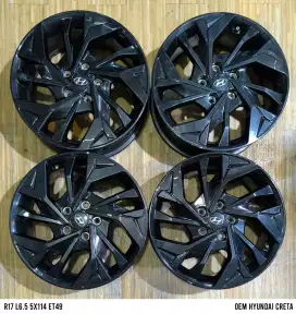 Jual velg oem hyundai CRETA R17