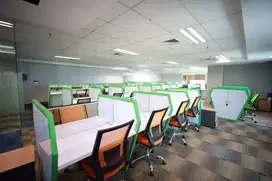 Ruang Kantor Qubicle di Menara 165