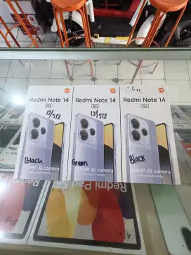 Redmi Note 14 5G (12/512) Baru Resmi Xiaomi⁵