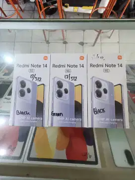 Redmi Note 14 5G (12/512) Baru Resmi Xiaomi⁶