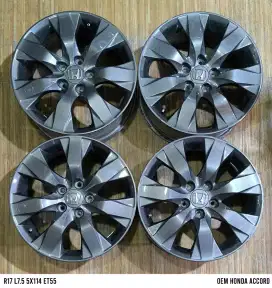 Jual velg oem honda Accord R17