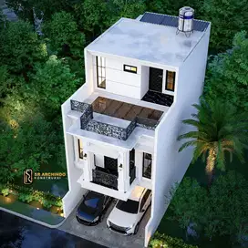 RUMAH MEWAH MURAH 3 LANTAI 4 KT AKSES TOL DESARI BEJI DEPOK