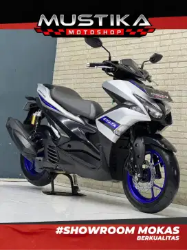 TERFAVORIT‼️ Yamaha Aerox R 155 2019 Silver - Mustika kepuh