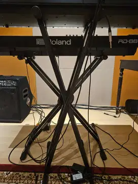 Hercules EZ-Lok Double X-Keyboard Stand KS120B