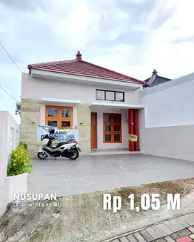 Dijual Rumah View Lapangan  Trihanggo dekat Jalan Kabupaten