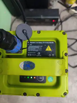 Baterai original Gesits 20ah 72v soh 100% cycle 150an