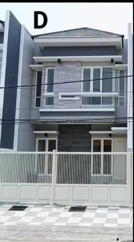 Rumah Baru Minimalis Daerah Jemursari Timur Surabaya