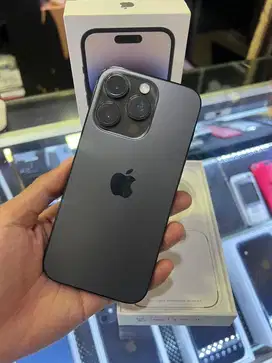Iphone 14 pro 128gb black second resmi bh 87%