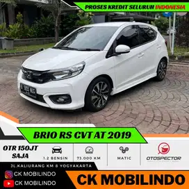 (Dp5jt) Honda Brio RS CVT Matic 2019 ORISINIL Kredit Murah