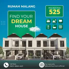 Dijual Rumah Malang Karangploso dekat Batu