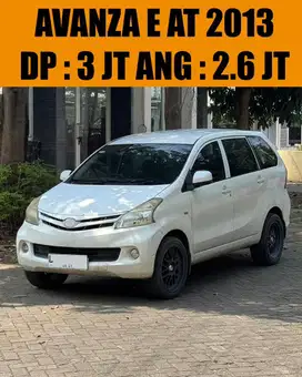 [DP 3Jt] Avanza AT 2013 / 2014 Pajak Hidup Termurah