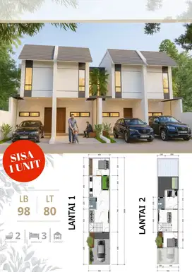 Rungkut rumah baru Gress 2 lantai harga terjangkau