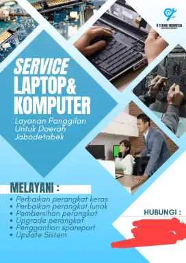 SERVICE LAPTOP KOMPUTER DAN HP PANGGILAN