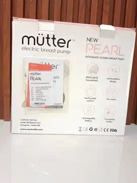 Mutter electric pump pearl new (double)
