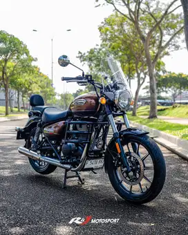 ( Full Paper ) Royal Enfield Meteor 350 Nik 2022 Warna Coklat