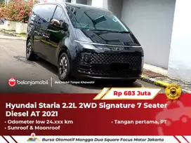 [ LOW KM ] Hyundai Staria 2.2L 2WD Signature 7 Seater Diesel 2021/2022