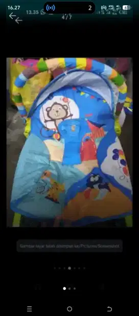 Bouncer baby layak pakai