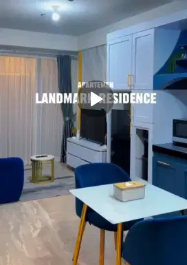 sewa cepat bagus apartemen landmark residence 1 BR furnish siap huni