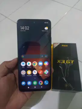 Poco x3 gt 5g ram 8/128gb fullset ori