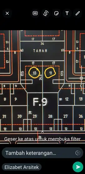 Di jual rumah duta garden hitung tanah ada 2kavling
