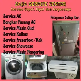 Service Kulkas Frezer Bongkar Pasang AC Servis AC Mesin Cuci Genteng