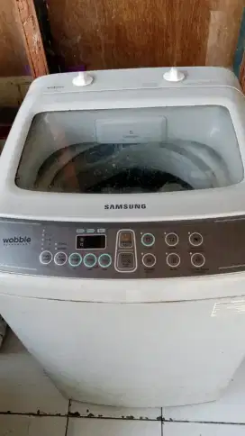 mesin cuci 1 tabung manual merek samsung