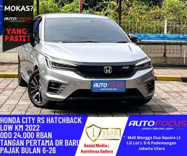 TANGAN PERTAMA | Honda City 1.5 RS AT HB Hatchback 2022 Abu Silver