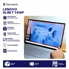 Lenovo Slim 7 14IAP7 Core i7 Gen 12 16GB/1TB 2.8K 90Hz Touch Laptop