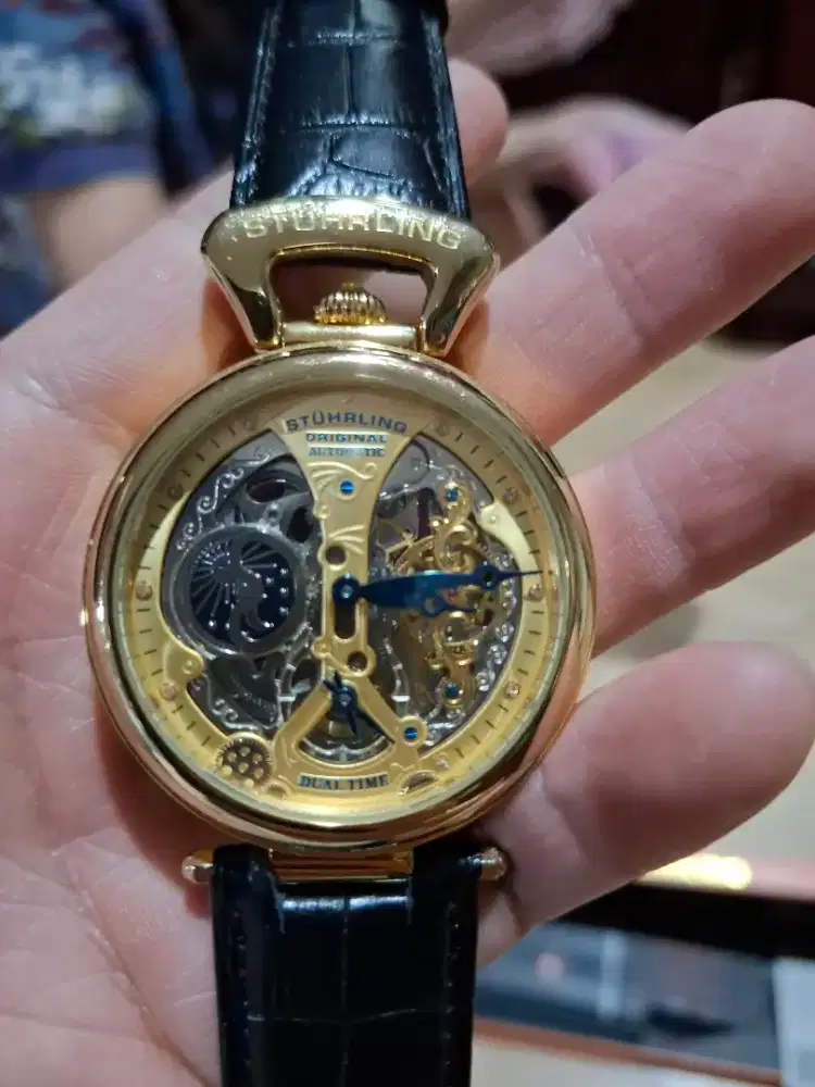 JAM TANGAN STUHRLING EMPEROR LIKE NEW MULUS