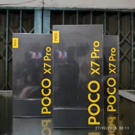Poco X7 Pro 12/512 Baru dan Garansi Resmi