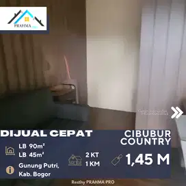 Gunung Putri Bogor Dijual Rumah 2 Lantai Dalam Komplek Ex-Kantor