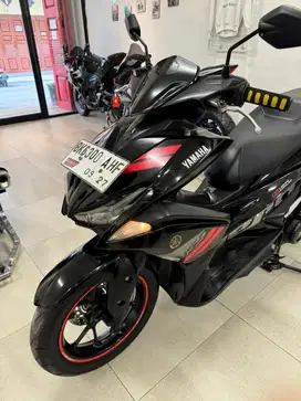 [Low Odo‼️] Yamaha Aerox 155 VVA Old tahun 2017 warna Hitam Black CC