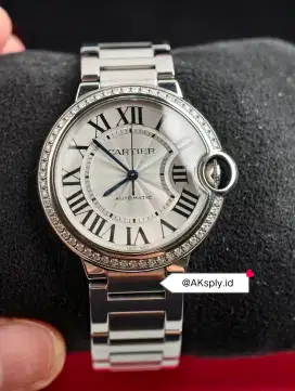 Cartier Ballon Bleu Silver Diamond W4BB0024