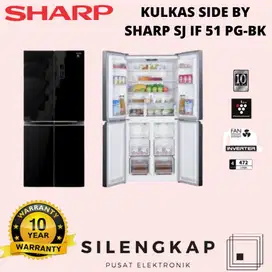 Kulkas Sharp 4 Pintu (472L)